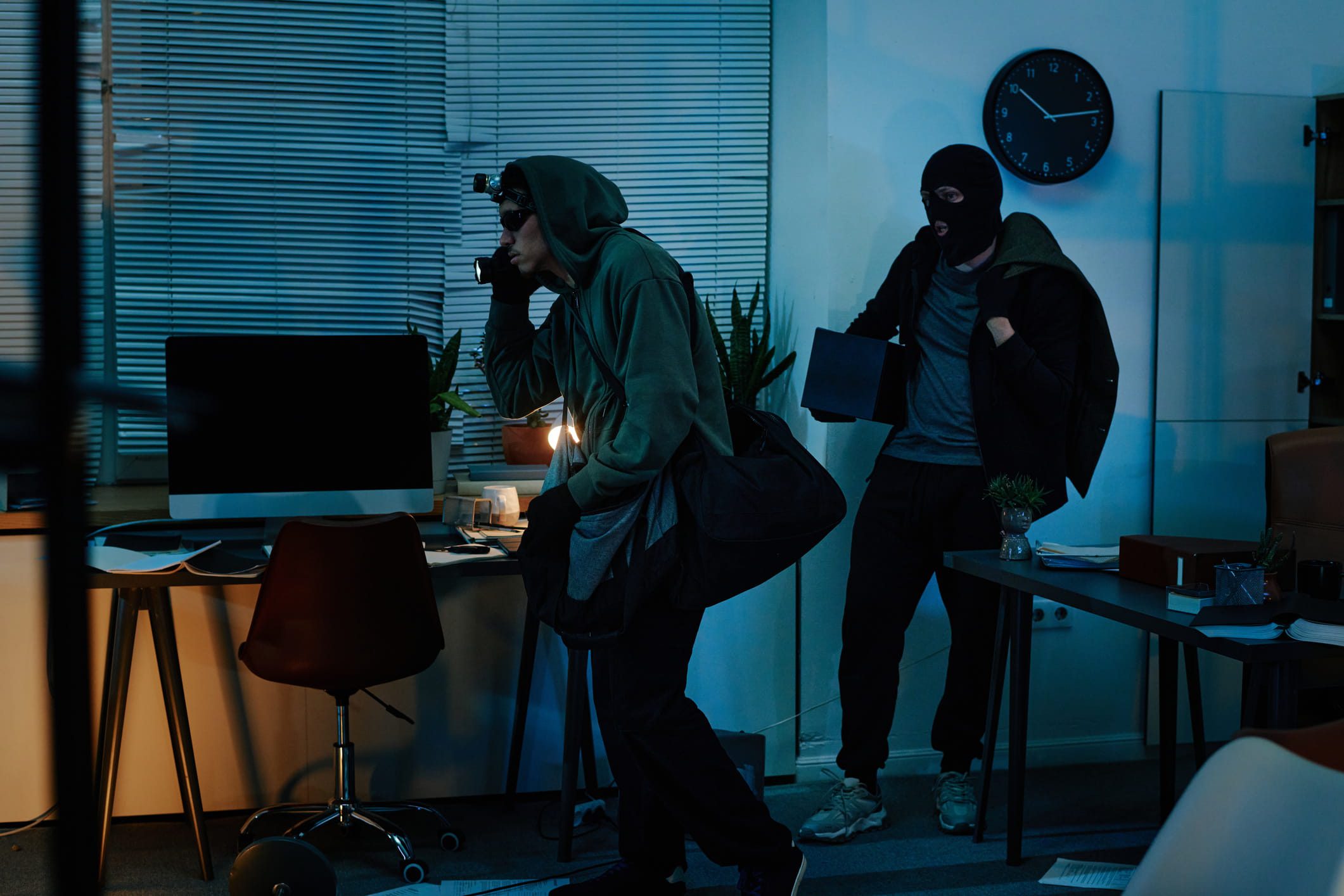 burglars in property in wallsend