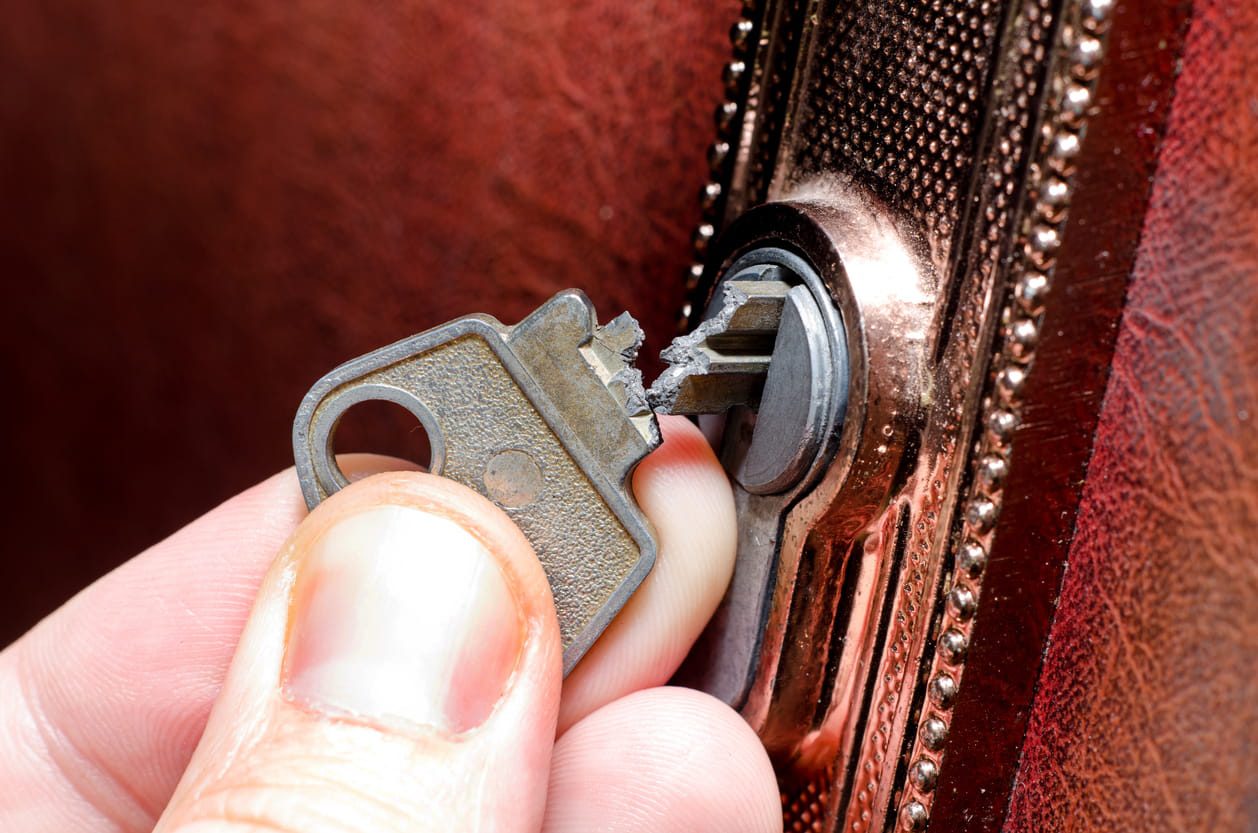 key snapped in lock in wallsend
